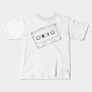 cool cassette Kids T-Shirt